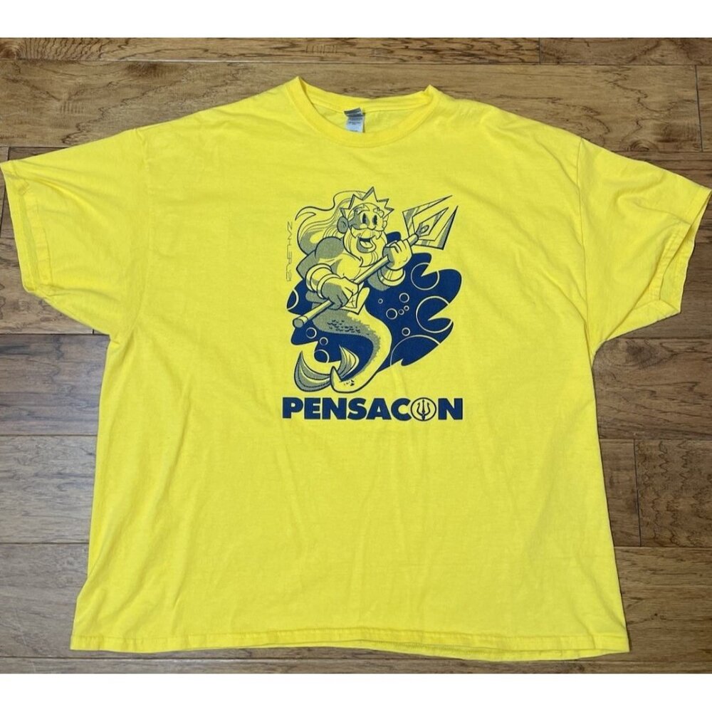 Pensacon  Pensacola FLORIDA YELLOW T-Shirt 3XL 2021